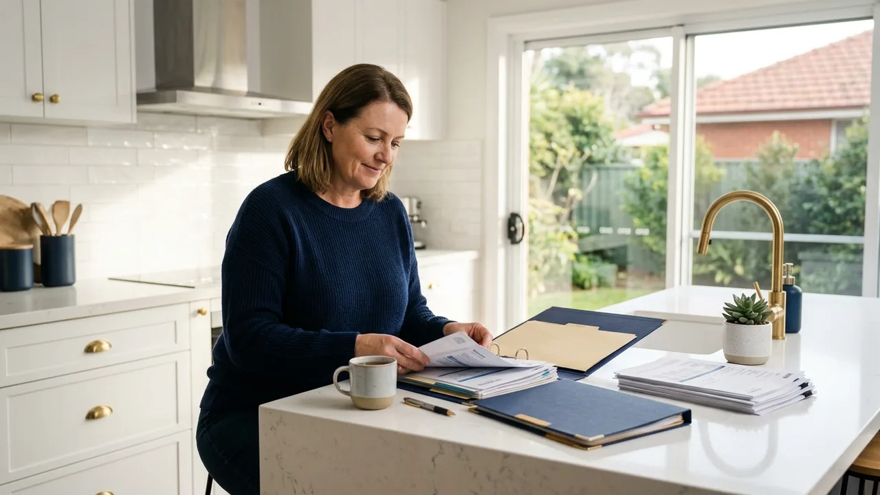 A borrower reviewing debt consolidation options with a Sydney mortgage broker